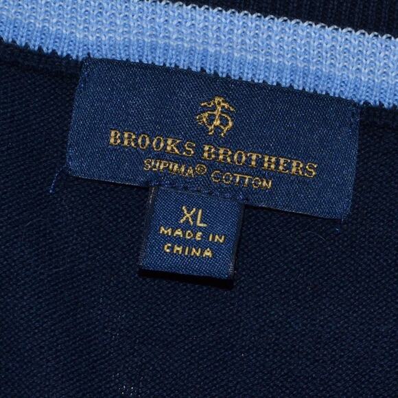 Brooks Brothers V Neck Sweater Size XL - Picture 3 of 4
